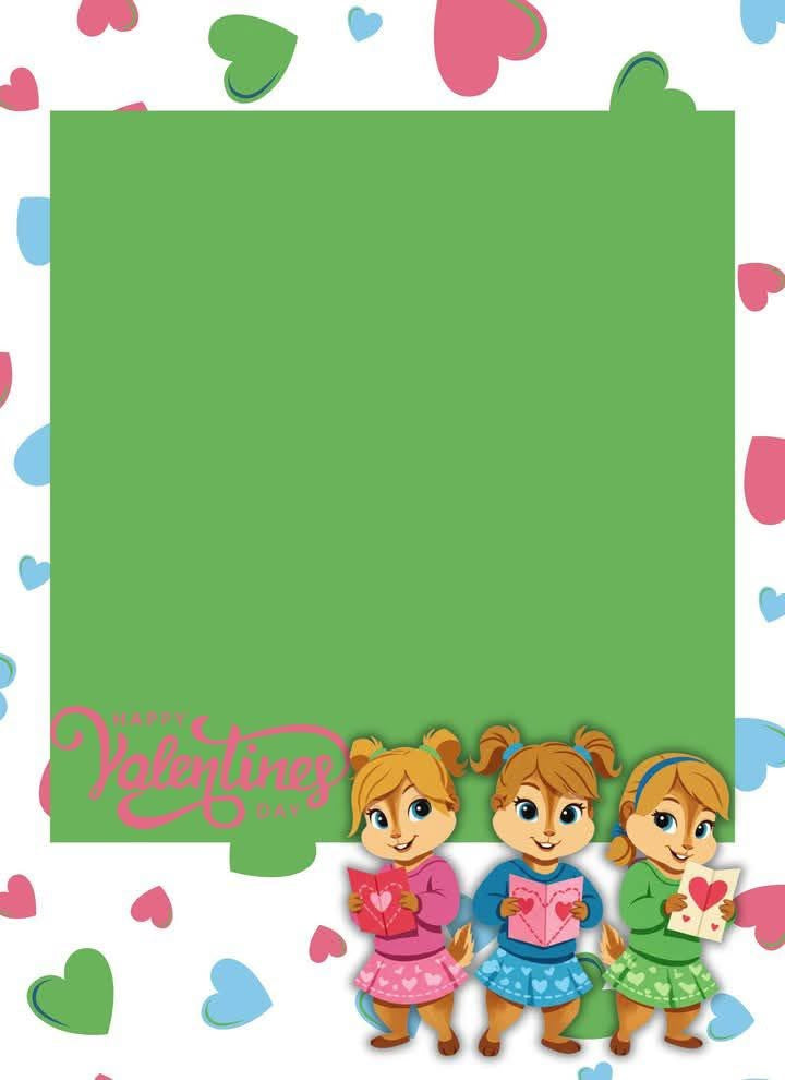 Jumbo Valentine Cards Template