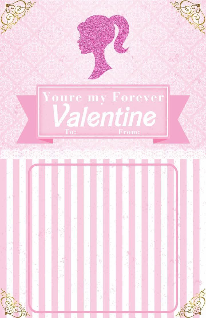 Jumbo Valentine Cards Template